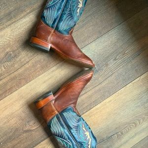 Tony Lama Women’s 6.5 Tan Saiget’s San Saba Western Boots